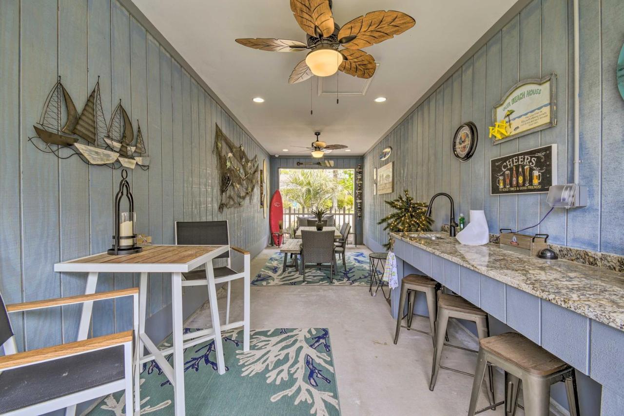 Ocean Isle Beach Home With Shared Lanai And Grill 외부 사진